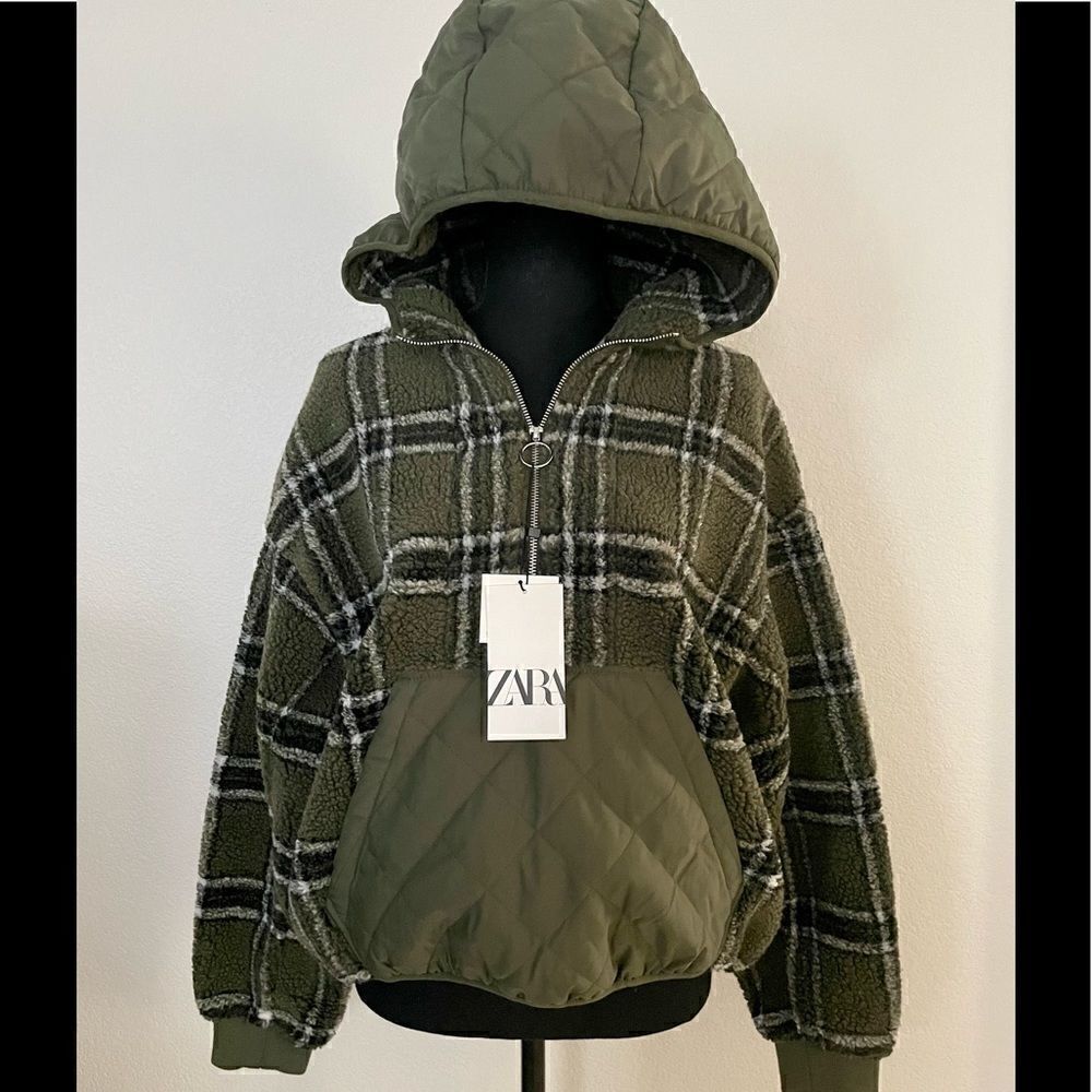 NWT Zara Combination Jacket - Picture 3 of 11